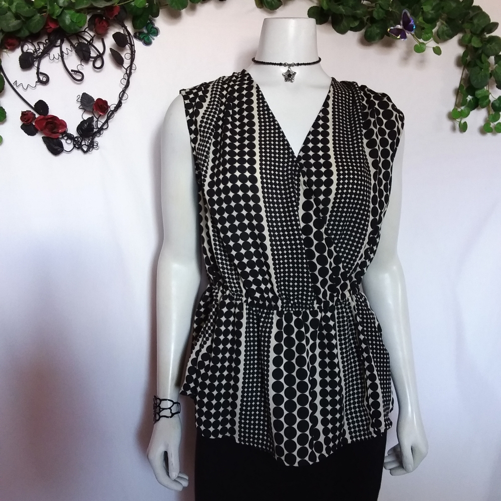 Who what wear wrap blouse